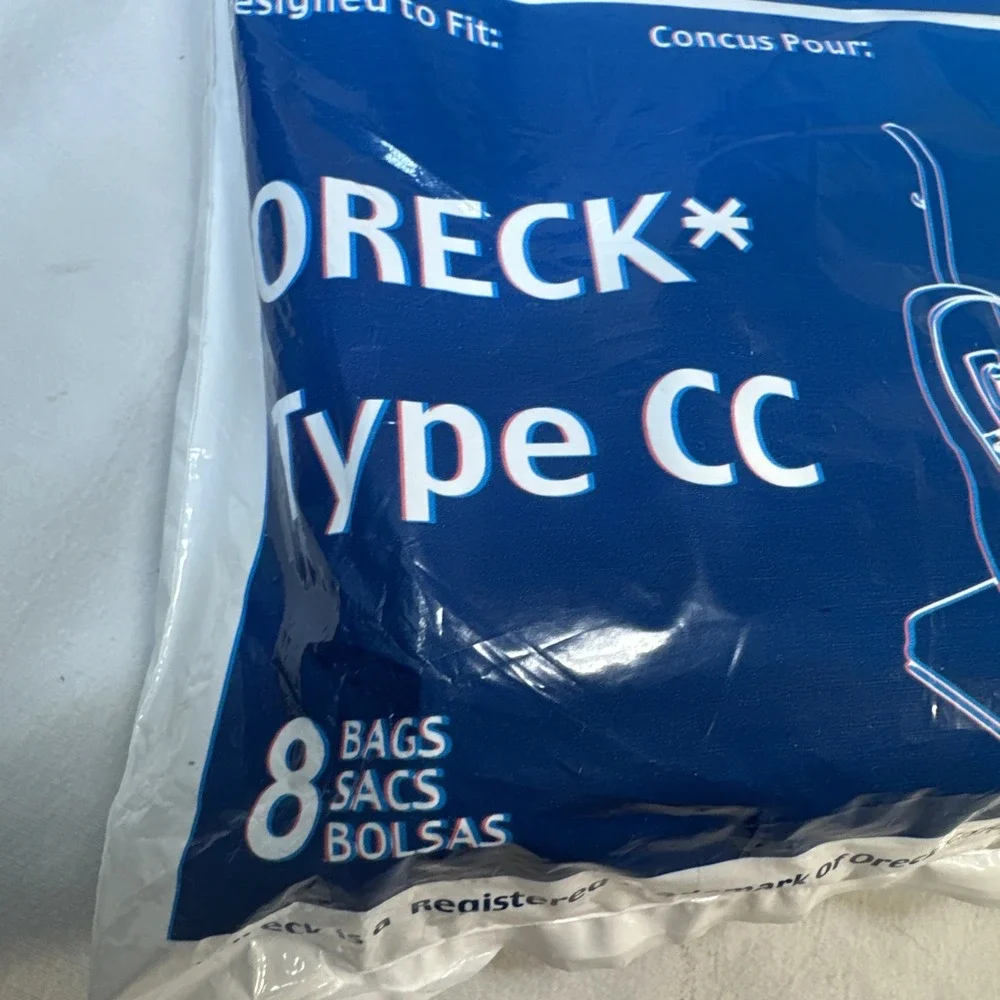 ENVIROCARE TECHNOLOGIES ORECK TYPE CC 11 Total VACUUM BAGS MICRO FILTRATION